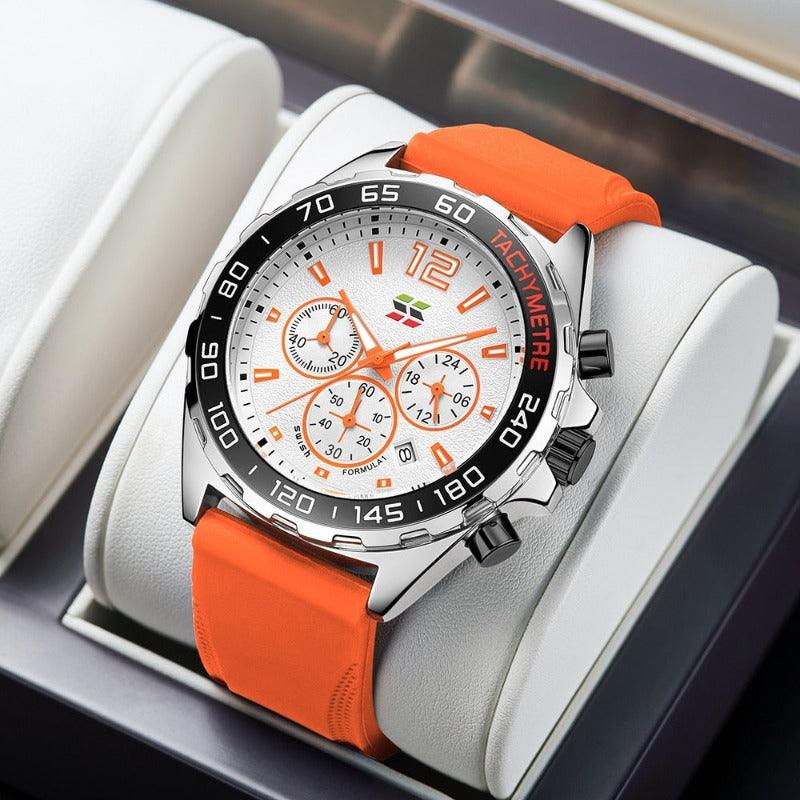 Swichwatch™ | Dynamisk Meester Gadget & Tools Pantino Zilver - Oranje  