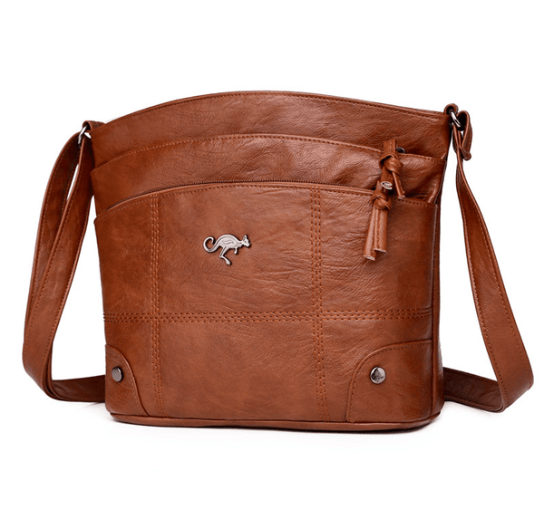 Toli™ - Vintage leren schoudertas Handbags Pantino   